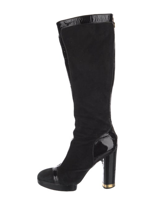 Tory Burch Suede Lace-Up Boots