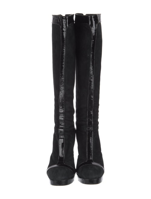 Tory Burch Suede Lace-Up Boots
