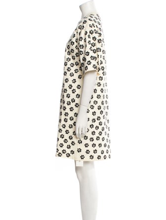 Tory Burch Floral Print Mini Dress
