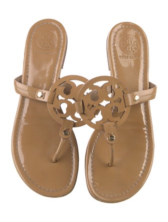 Tory Burch Patent Leather Slides