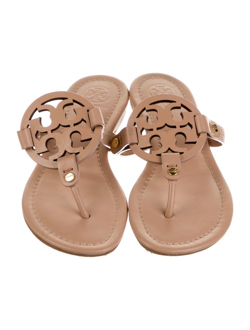 Tory Burch Leather Slides
