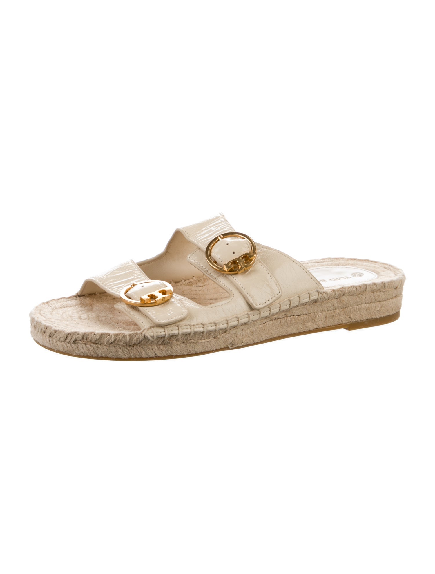 Tory Burch Leather Espadrilles