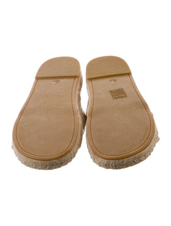 Tory Burch Leather Espadrilles