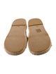 Tory Burch Leather Espadrilles