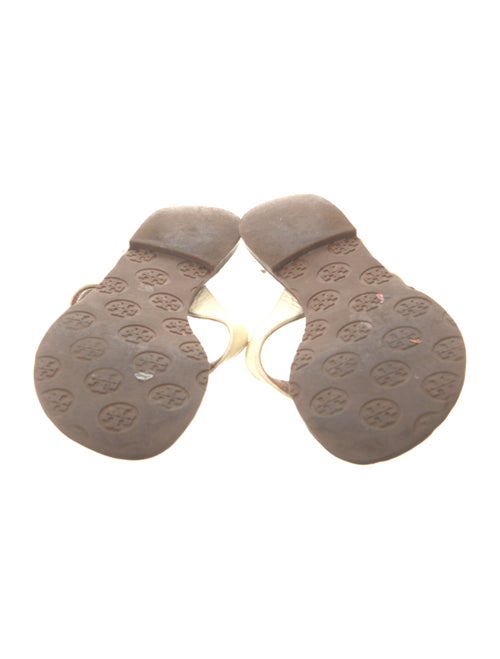 Tory Burch Leather Flip Flops