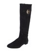Tory Burch Suede Riding Boots