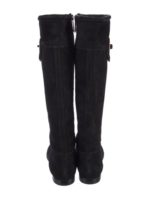 Tory Burch Suede Riding Boots