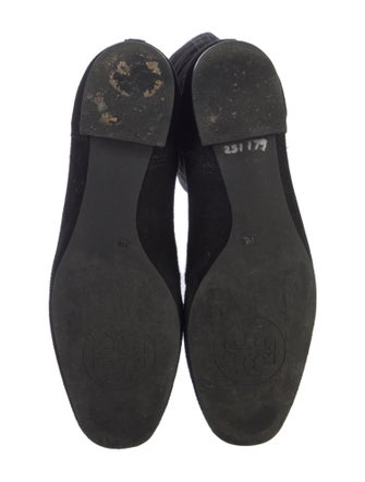 Tory Burch Suede Riding Boots