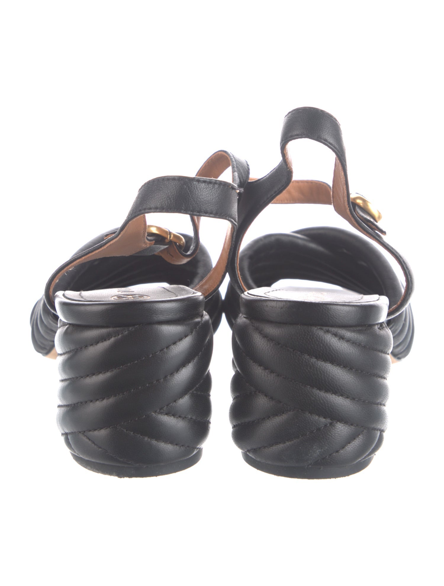 Tory Burch Leather Slingback Sandals