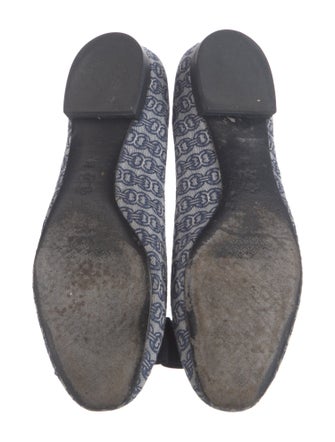 Tory Burch Printed Bow Accents Flats