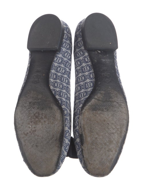 Tory Burch Printed Bow Accents Flats
