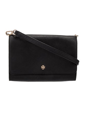 Tory Burch Saffiano Leather Messenger Bag