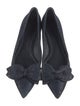 Tory Burch Suede Bow Accents Flats