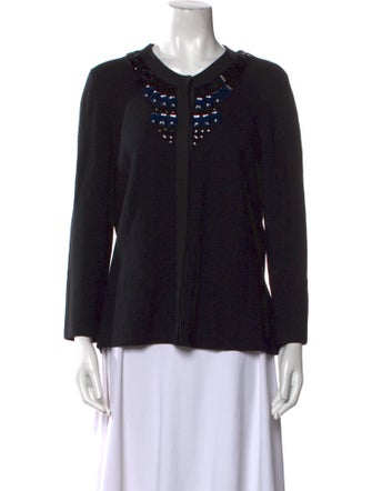 Tory Burch Merino Wool V-Neck Sweater