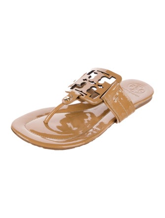 Tory Burch Patent Leather Slides