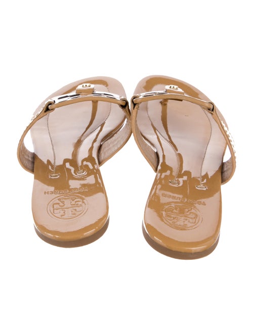 Tory Burch Patent Leather Slides