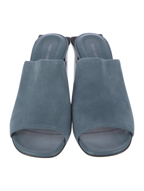 Tory Burch Suede Slides