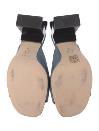 Tory Burch Suede Slides