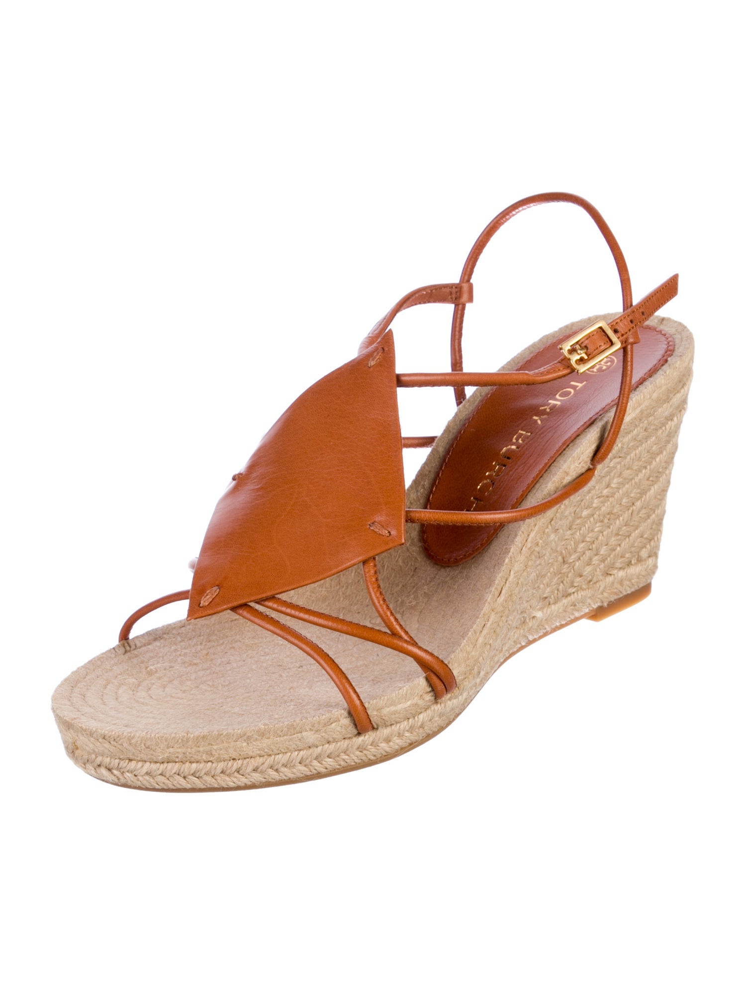 Tory Burch Leather Espadrilles w/ Tags