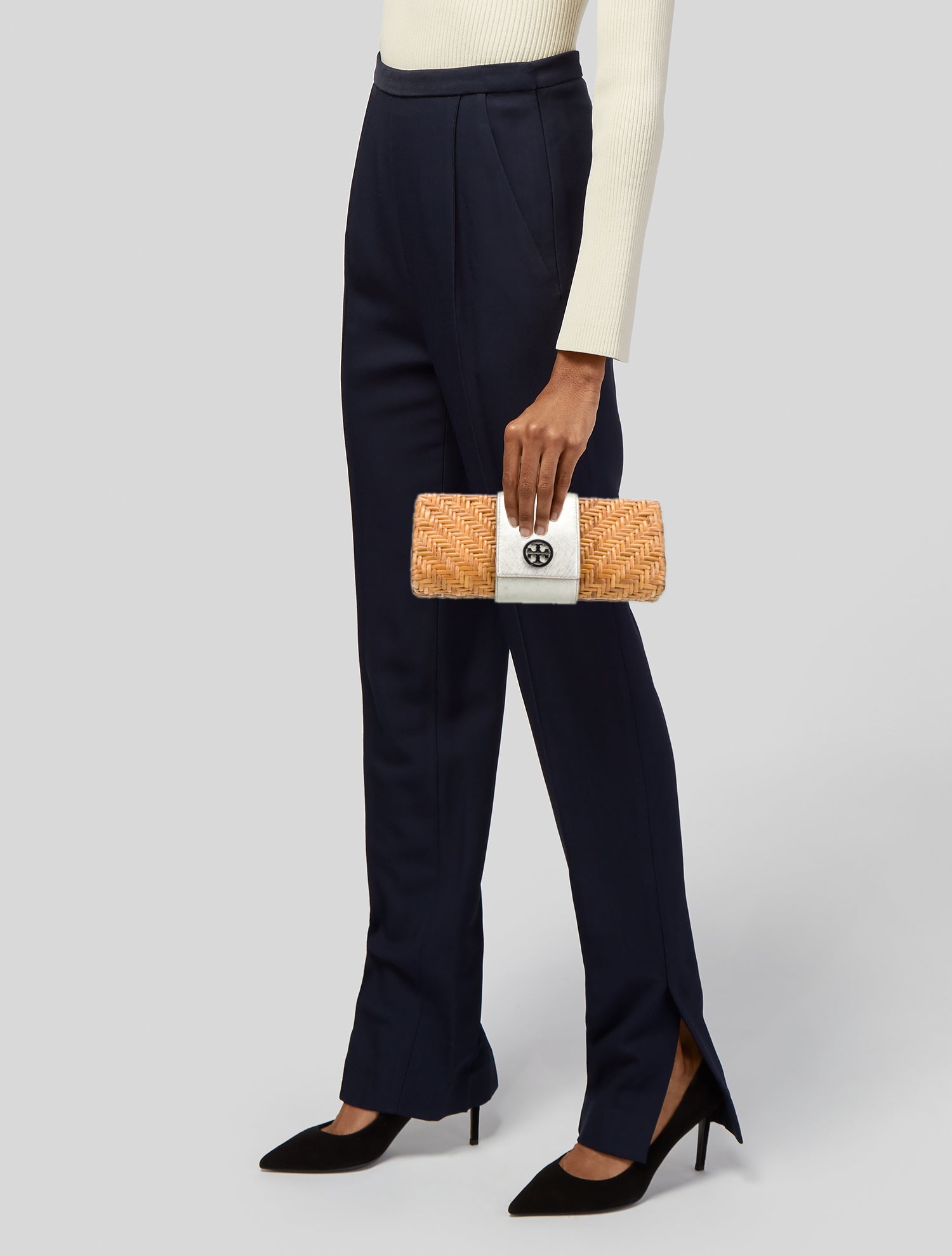 Tory Burch Leather Clutch