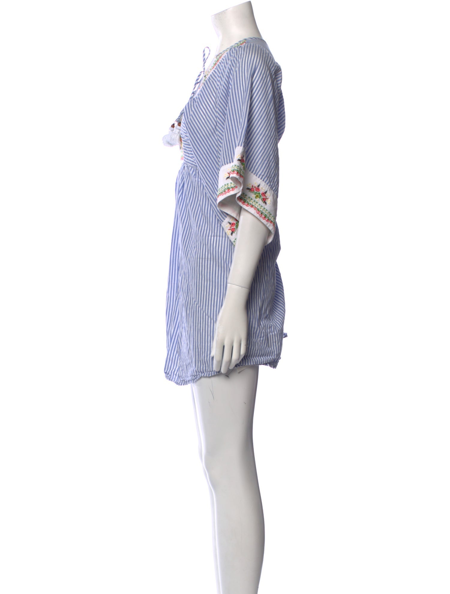 Tory Burch Striped Mini Dress