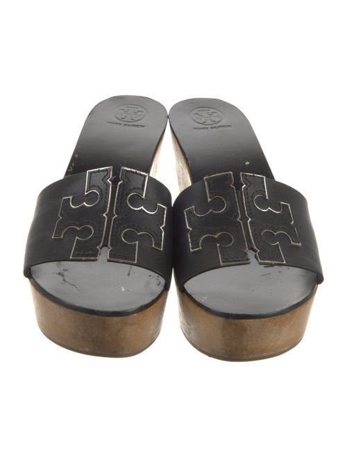 Tory Burch Leather Slides