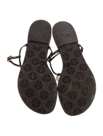 Tory Burch Leather T-Strap Sandals