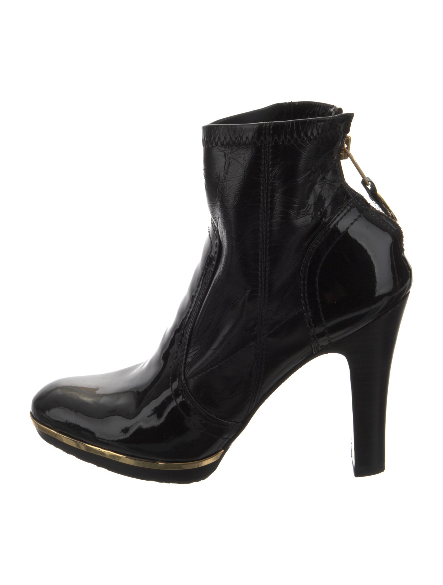 Tory Burch Patent Leather Boots