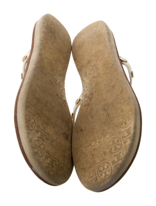 Tory Burch Leather Studded Accents Slides