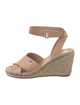 Tory Burch Leather Espadrilles