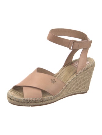 Tory Burch Leather Espadrilles