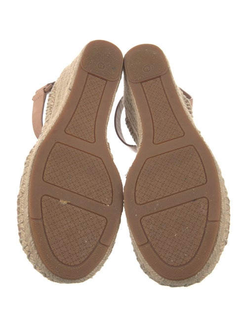 Tory Burch Leather Espadrilles