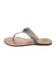 Tory Burch Leather Flip Flops