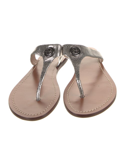 Tory Burch Leather Flip Flops