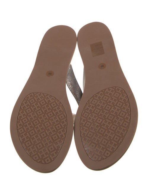 Tory Burch Leather Flip Flops