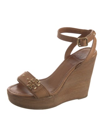 Tory Burch Leather Espadrilles