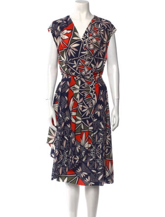 Tory Burch Silk Midi Length Dress