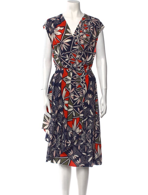 Tory Burch Silk Midi Length Dress