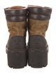Tory Burch Suede Combat Boots
