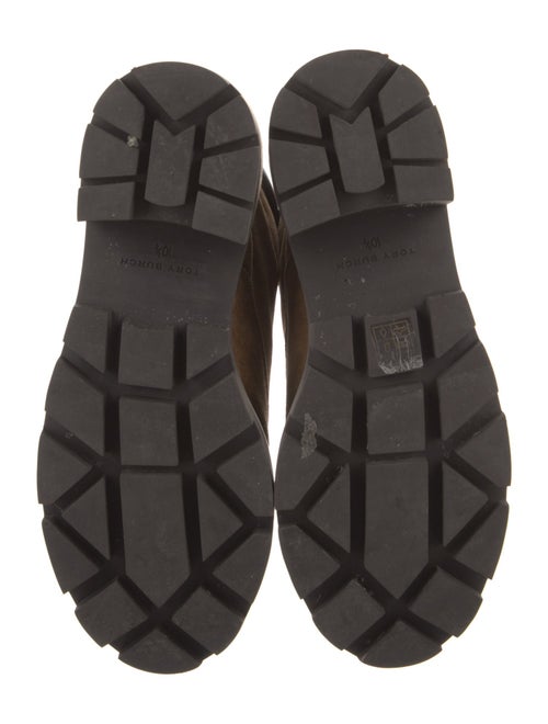 Tory Burch Suede Combat Boots