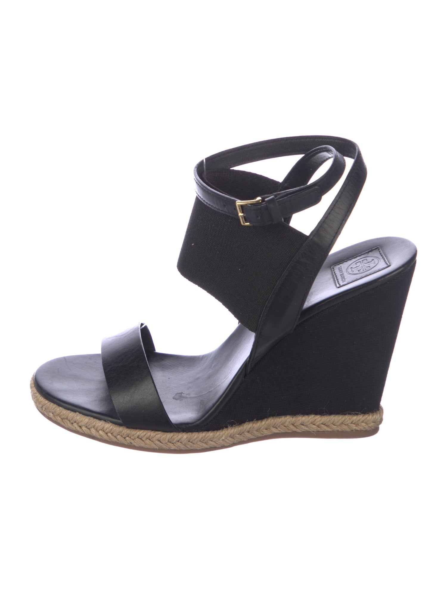 Tory Burch Leather Espadrilles