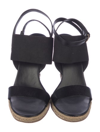 Tory Burch Leather Espadrilles