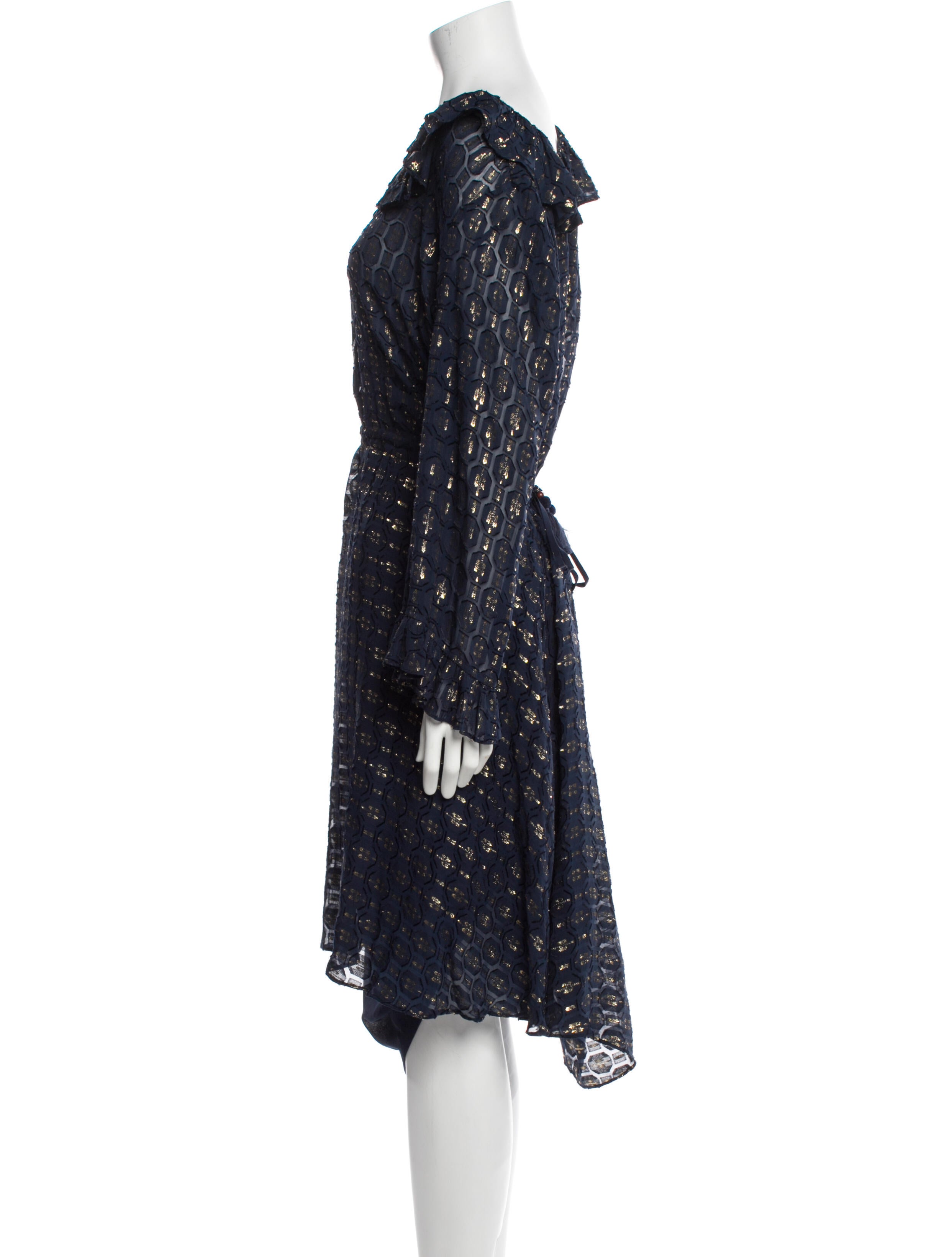 Tory Burch Printed Midi Length Dress