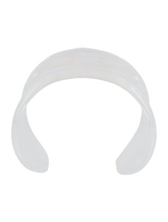 Tory Burch Resin Logo Cuff