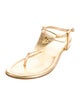Tory Burch Leather T-Strap Sandals
