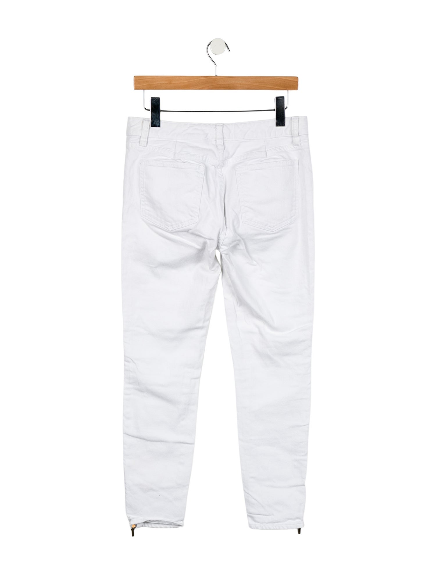 Tory Burch Mid-Rise Skinny Leg Jeans