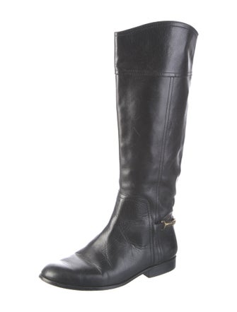 Tory Burch Leather Riding Boots