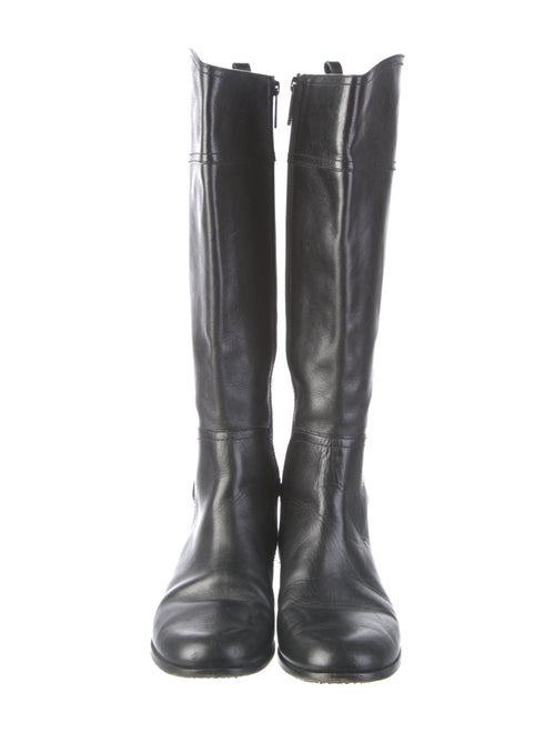 Tory Burch Leather Riding Boots
