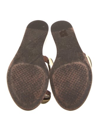Tory Burch Leather Slides