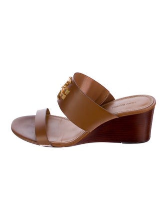 Tory Burch Leather Slides